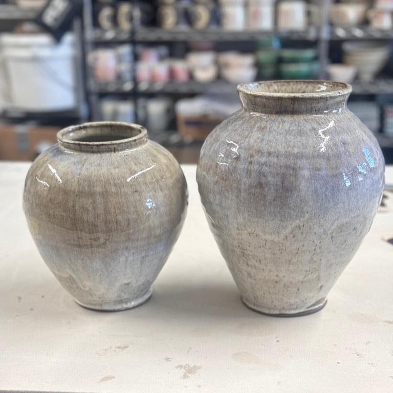 Organic Glazed Vase