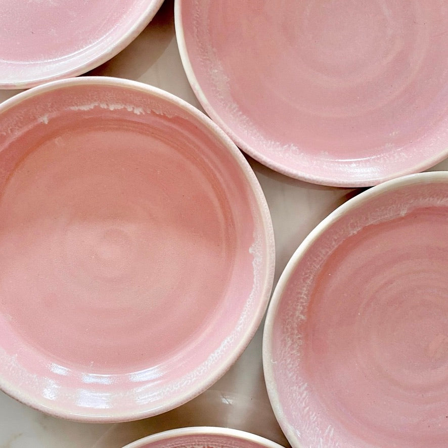 Don't Make Me Blush Deep Dish Dinner Plate