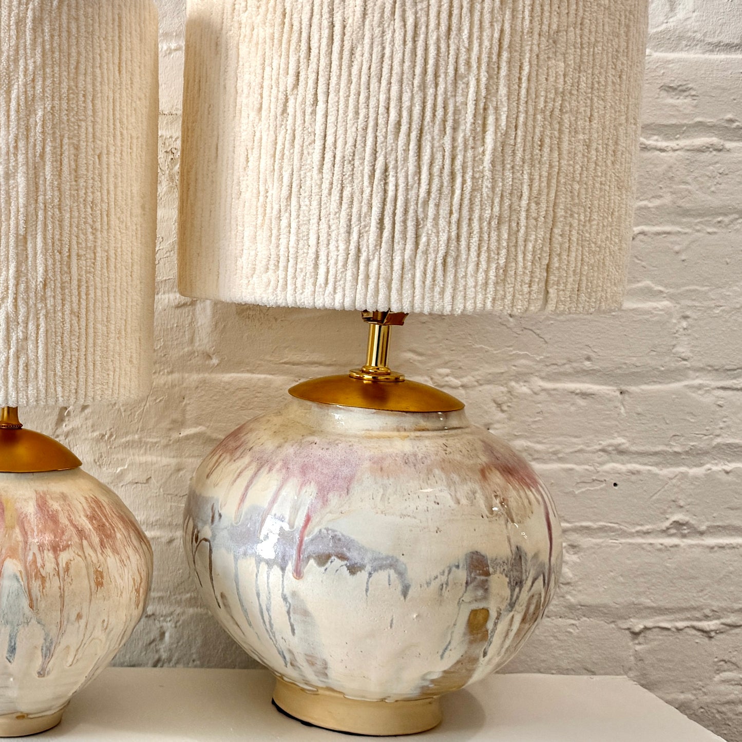 Petal Mist Table Lamp