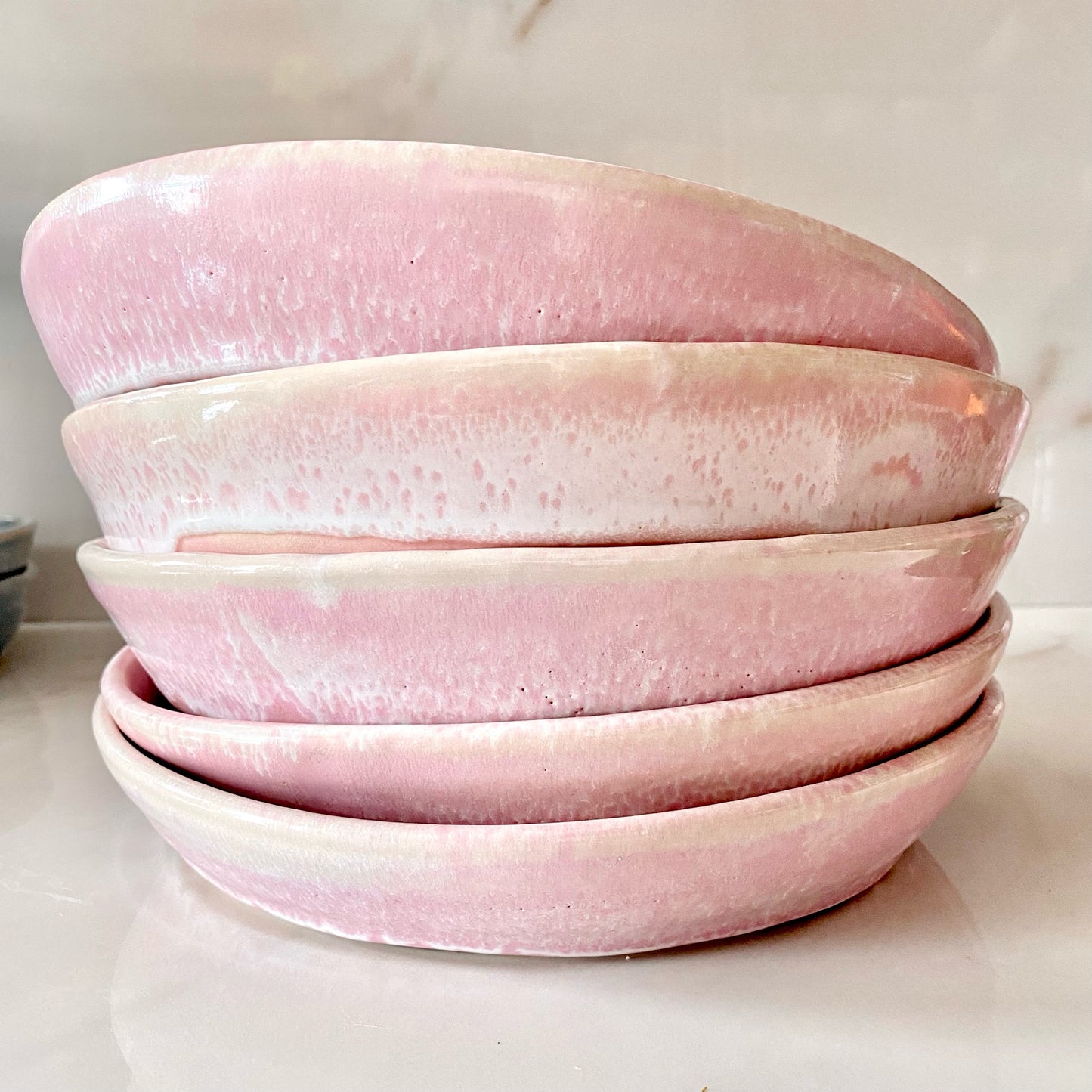 Don't Make Me Blush Deep Dish Dinner Plate