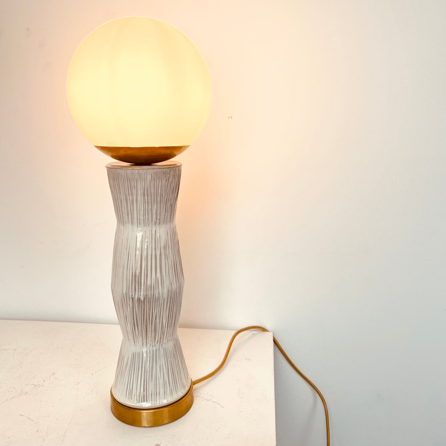 Lamp Post Globe Table Lamp