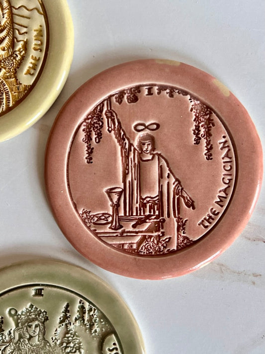 Set of 4 Tarot Coasters