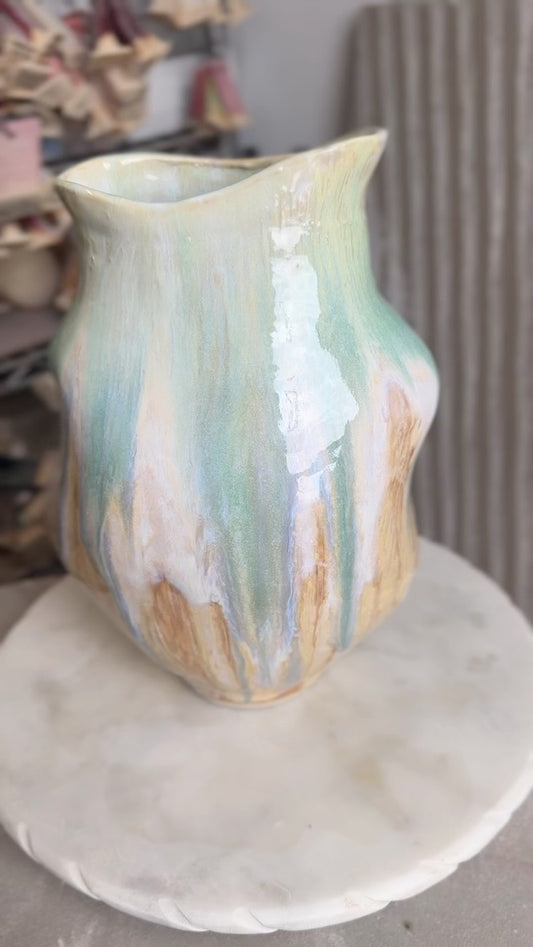 Lumpy Lady Vase