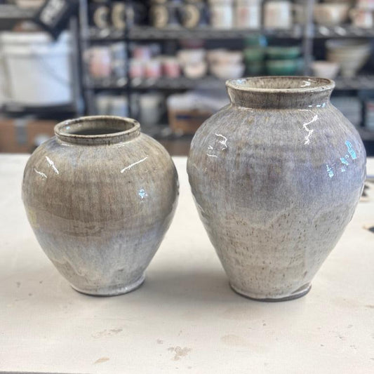 Organic Glazed Vase