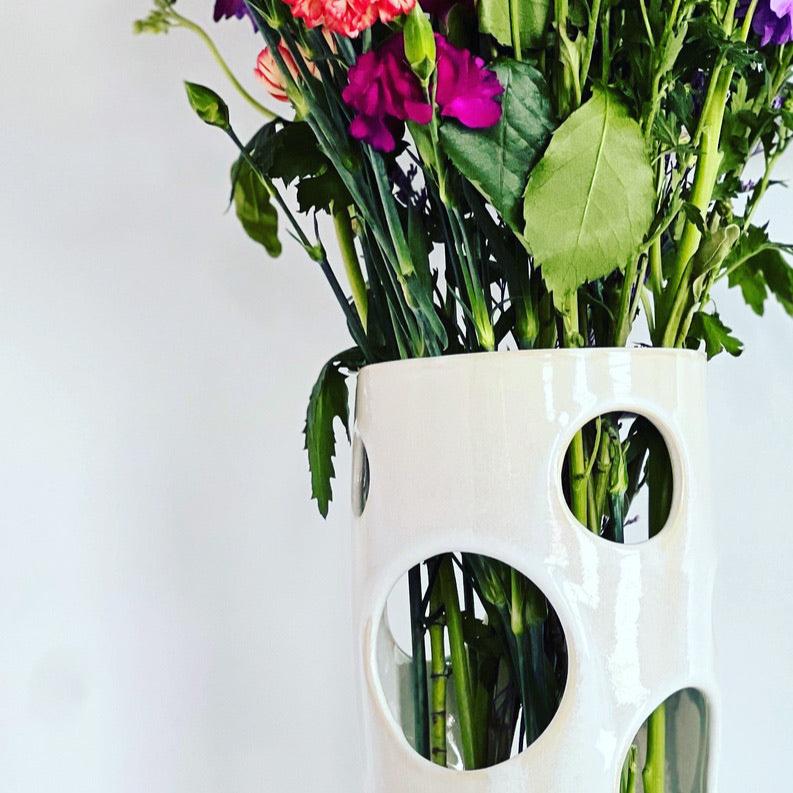 Cut Out Vase