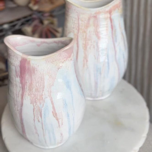 Petal Mist Tulip Vase